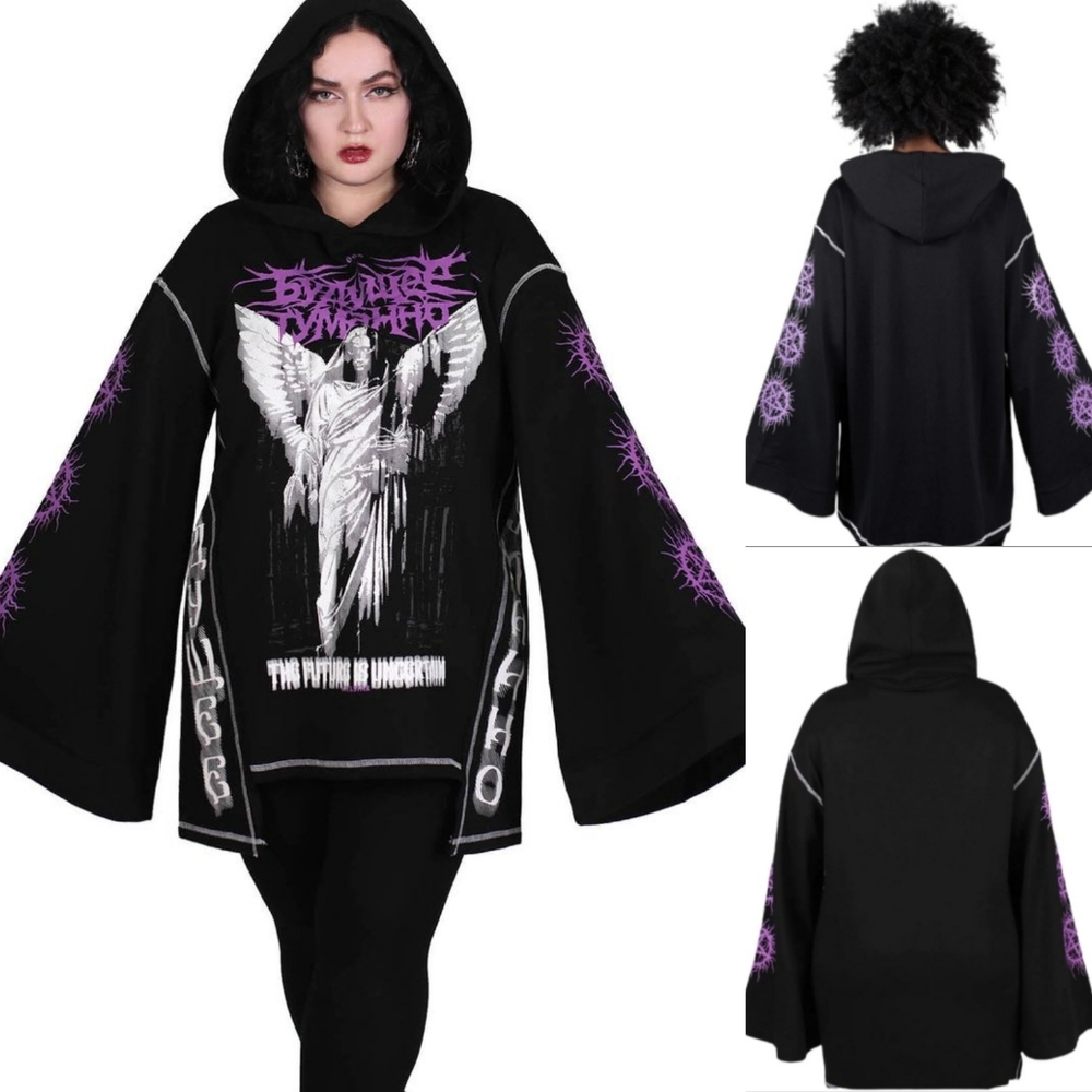 Killstar Unisex Future Oversized Hoodie